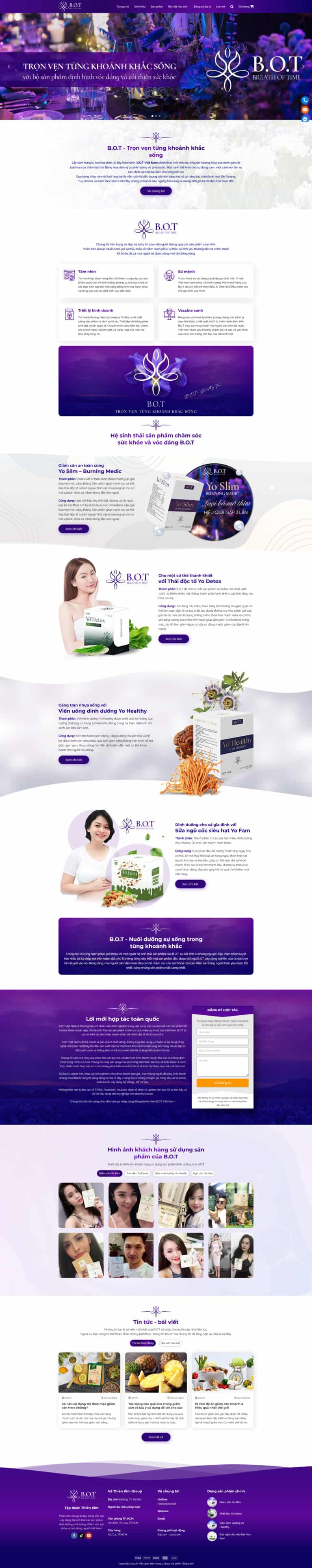 Theme wordpress thực phẩm chức năng 6